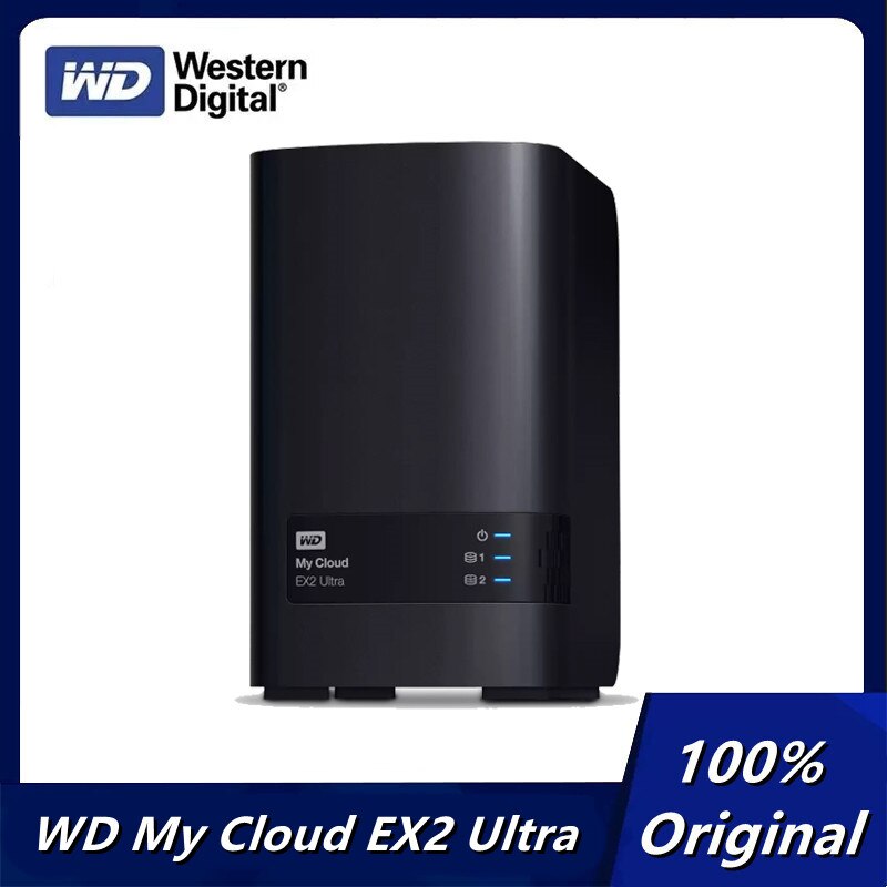   WD  Ŭ EX2 Ʈ NAS 2 , 1 GB DDR3 RAM, 1.3 GHz, 3.5 ġ μ,  Ŭ 丮  (ũ)
